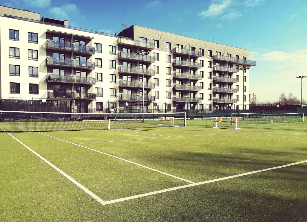 Teniso kortai „Ozo“ sporto bazėje